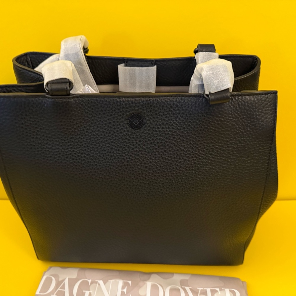 Dagne Dover Allyn Black Tote Bag - Picture 11 of 11